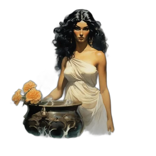 jewelry, dress, fantasy art, concept art transparent PNG cut-out