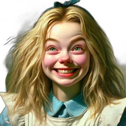 face, creature, mask, hair transparent PNG cut-out