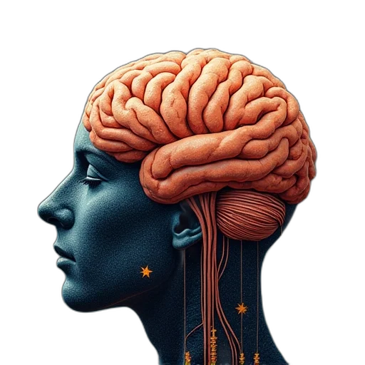 crown, robot, face, concept art transparent PNG cut-out