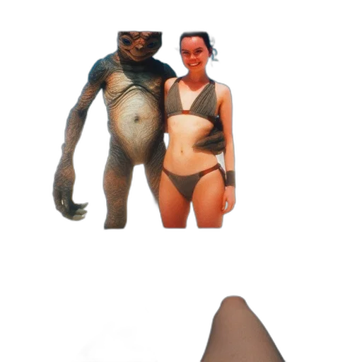 creature, mask, animal, staff transparent PNG cut-out