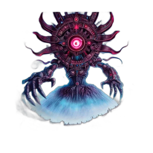 creature, robot, weapon, mask transparent PNG cut-out