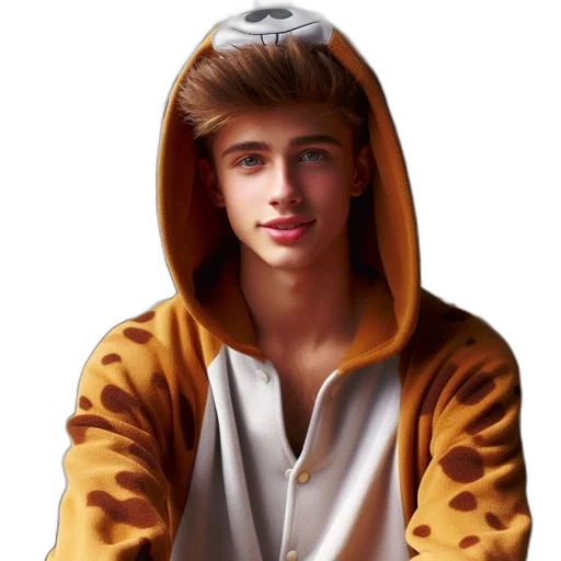 jacket, animal, photorealistic, oil painting transparent PNG cut-out