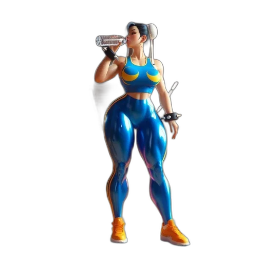 weapon, robot, staff, dress transparent PNG cut-out