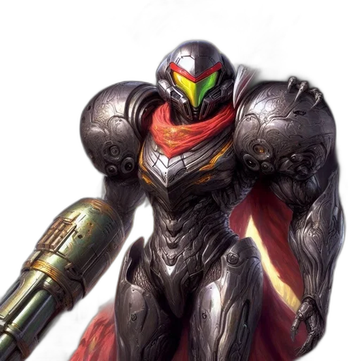 robot, weapon, concept art, comic book art transparent PNG cut-out