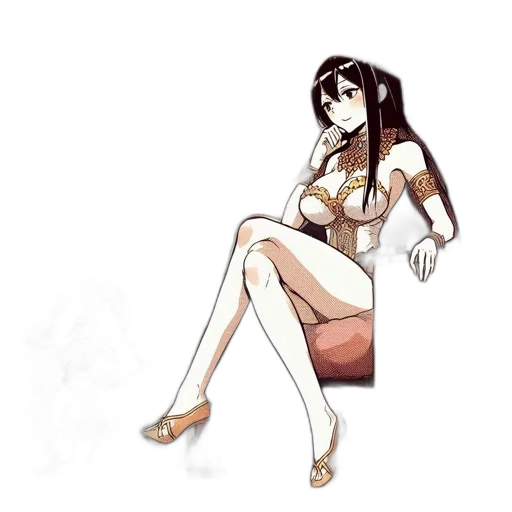 dress, furniture, staff, jewelry transparent PNG cut-out