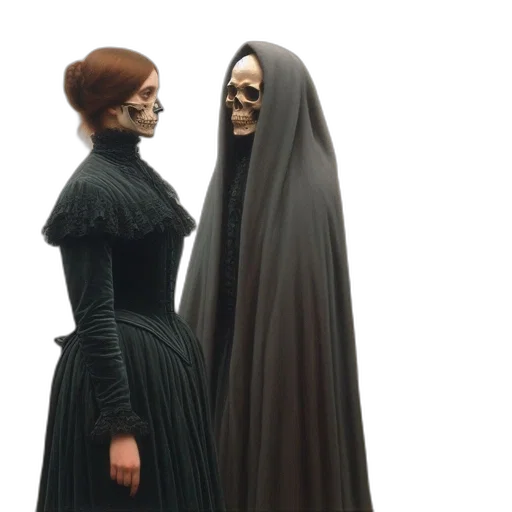 mask, dress, staff, jacket transparent PNG cut-out