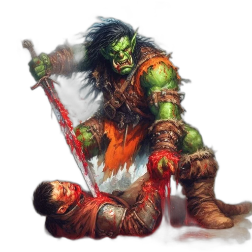 fantasy art, concept art, comic book art, pixel art transparent PNG cut-out