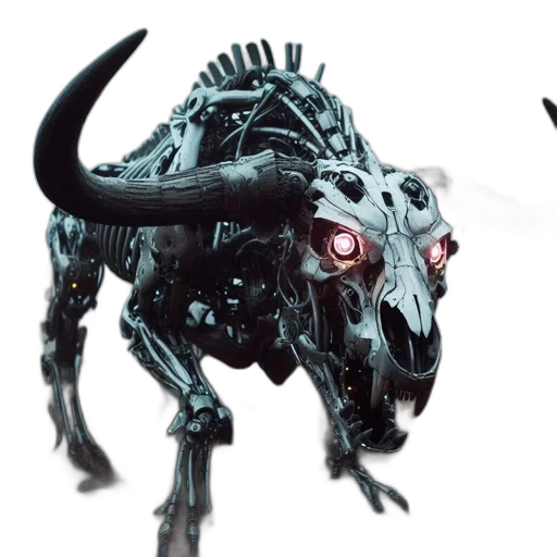 robot, dragon, creature, animal transparent PNG cut-out