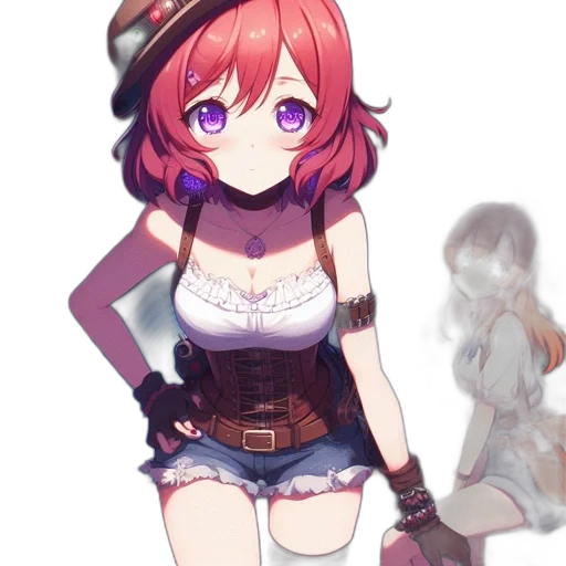 weapon, dress, staff, robot transparent PNG cut-out