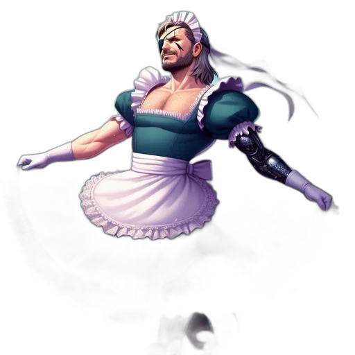 dress, staff, sword, weapon transparent PNG cut-out