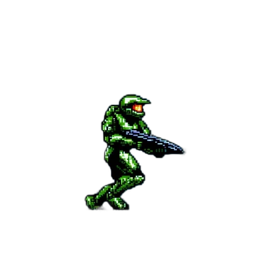 robot, weapon, staff, creature transparent PNG cut-out