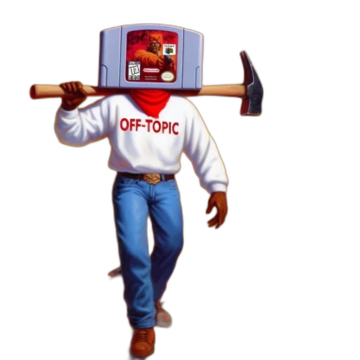 robot, staff, weapon, pixel art transparent PNG cut-out