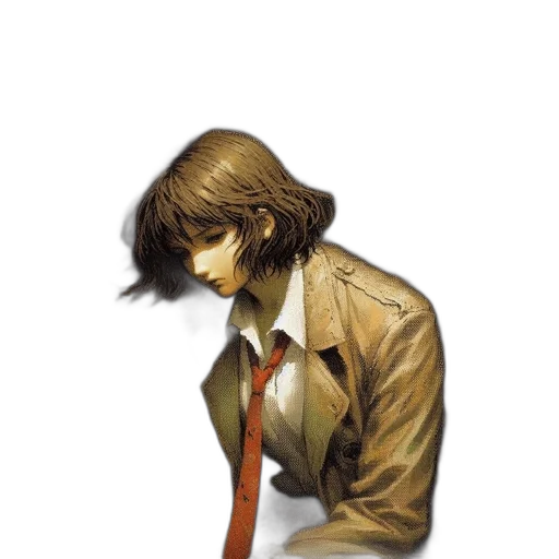 jacket, face, staff, mask transparent PNG cut-out