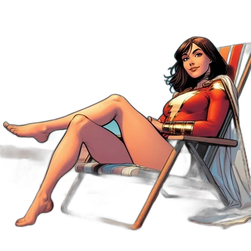 comic book art, concept art, cartoon, fantasy art transparent PNG cut-out