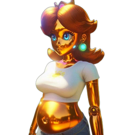 robot, jewelry, dress, crown transparent PNG cut-out