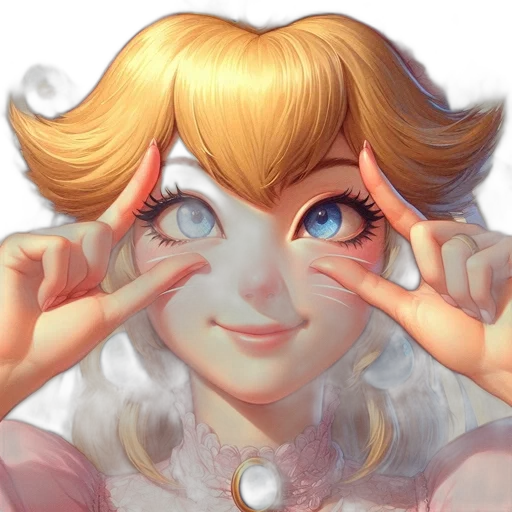 face, crown, mask, anime transparent PNG cut-out