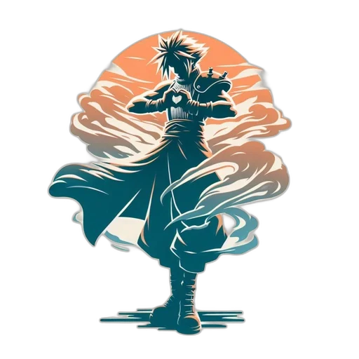 dragon, staff, sword, mask transparent PNG cut-out