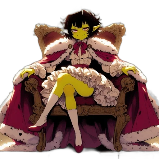 dress, crown, furniture, concept art transparent PNG cut-out