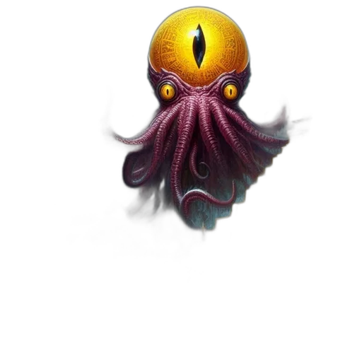 creature, staff, mask, animal transparent PNG cut-out