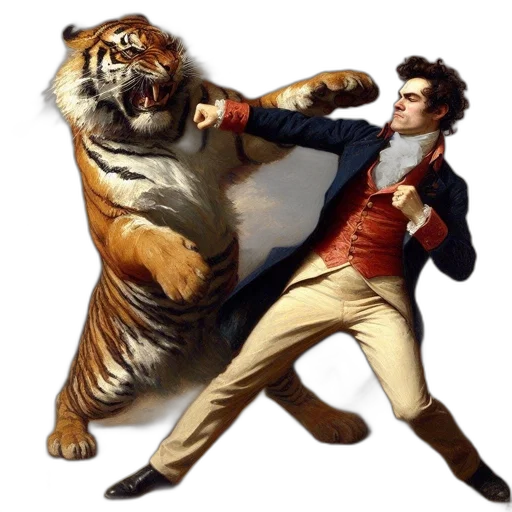 animal, concept art, photorealistic, fantasy art transparent PNG cut-out