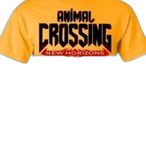 animal, yellow, t-shirt, text transparent PNG cut-out