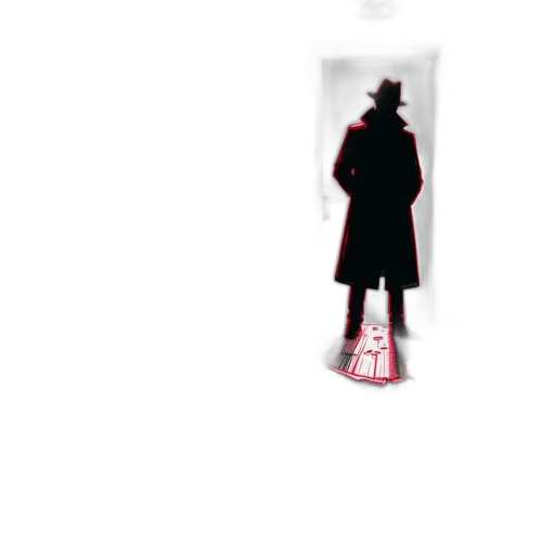 staff, umbrella, jacket, hat transparent PNG cut-out