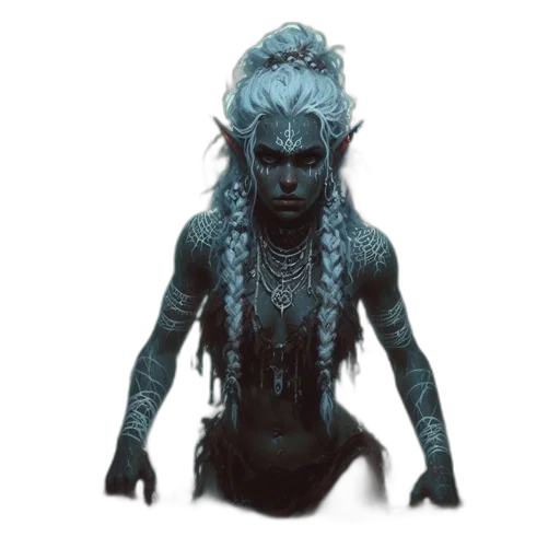 creature, dragon, hair, mask transparent PNG cut-out
