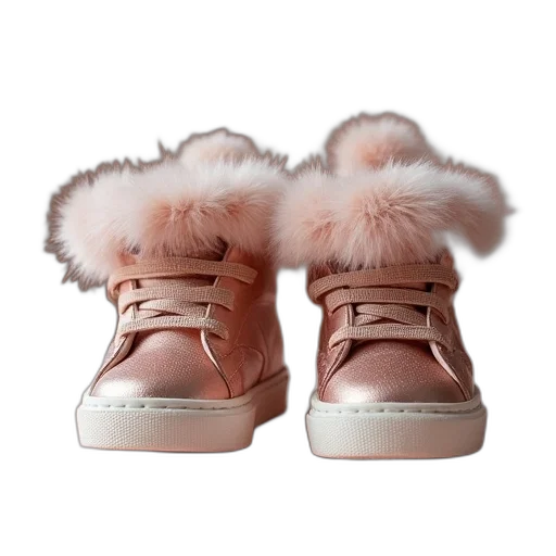 shoes, jacket, 3d render, pastel transparent PNG cut-out