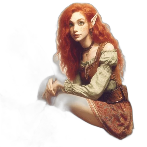 dress, dragon, fantasy art, concept art transparent PNG cut-out