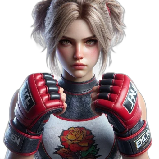 face, jacket, weapon, concept art transparent PNG cut-out