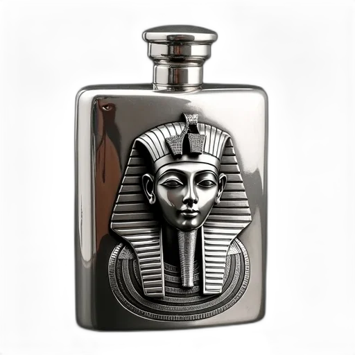 bottle, jewelry, mask, photorealistic transparent PNG cut-out