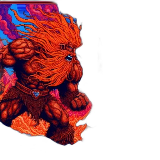 dragon, creature, hair, mask transparent PNG cut-out