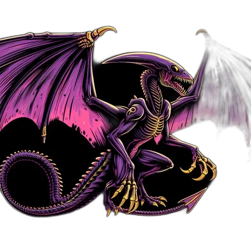 dragon, creature, fantasy art, concept art transparent PNG cut-out