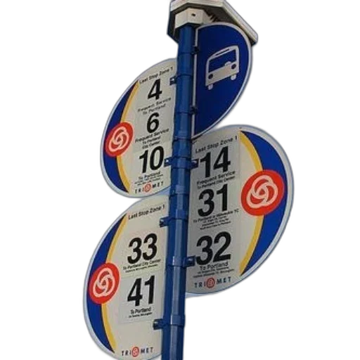 umbrella, blue, pole, sign transparent PNG cut-out