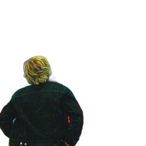 jacket, creature, hair, weapon transparent PNG cut-out