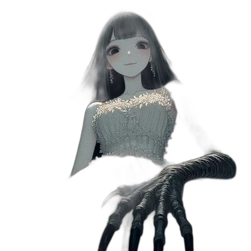 dress, creature, robot, mask transparent PNG cut-out