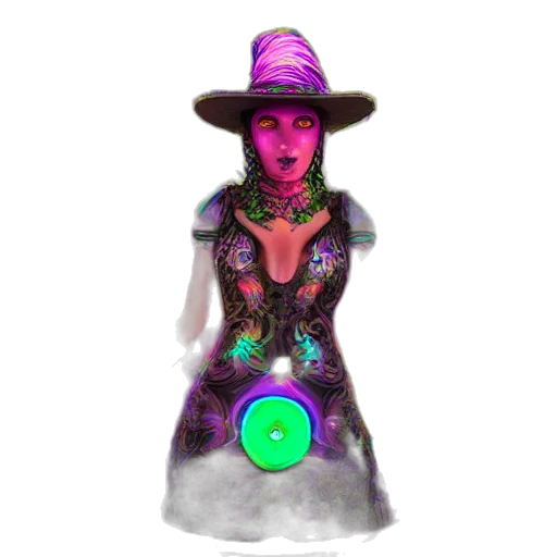 dress, hat, jewelry, mask transparent PNG cut-out