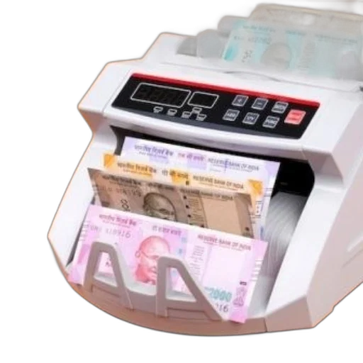 modern, electronic, money, counter transparent PNG cut-out