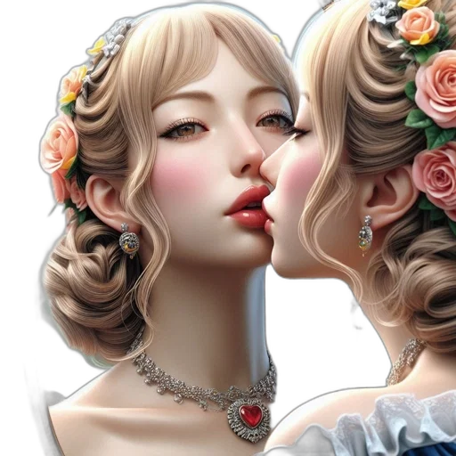 jewelry, face, crown, photorealistic transparent PNG cut-out