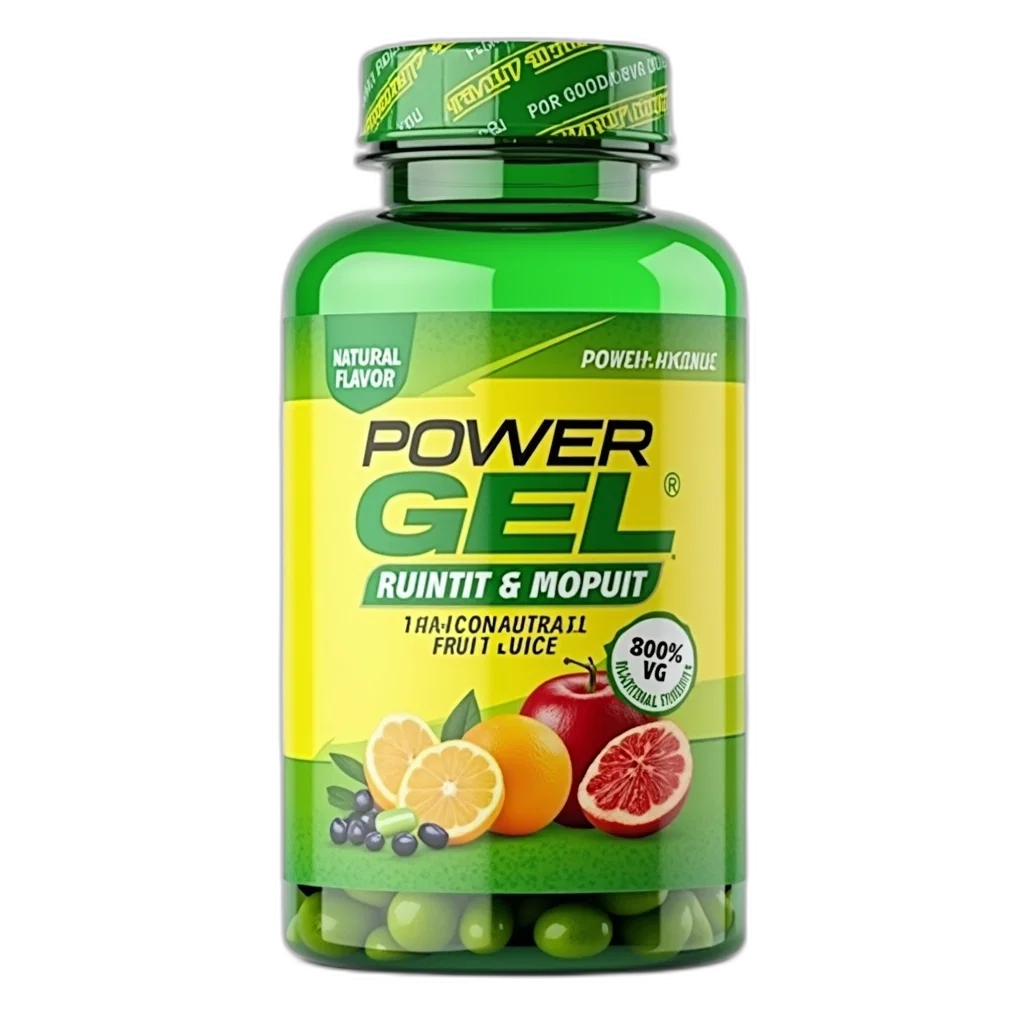 green, bottle, yellow, label transparent PNG cut-out