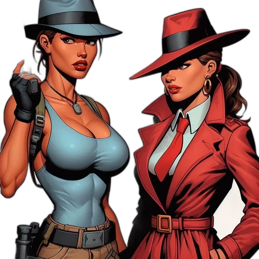 hat, comic book art, concept art, cartoon transparent PNG cut-out