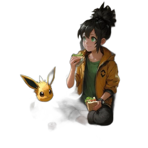food, animal, dragon, staff transparent PNG cut-out