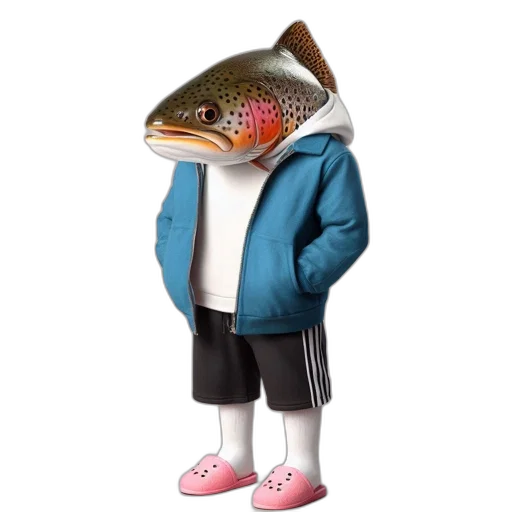 jacket, animal, hat, creature transparent PNG cut-out