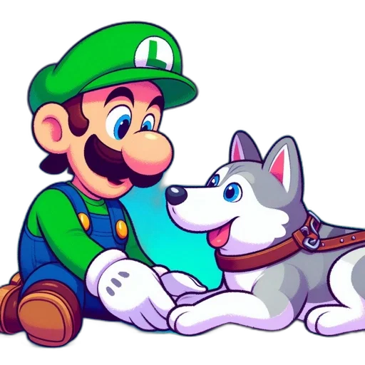 animal, pixel art, concept art, watercolor transparent PNG cut-out