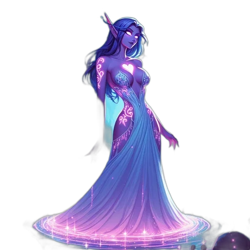 dress, fantasy art, concept art, pixel art transparent PNG cut-out