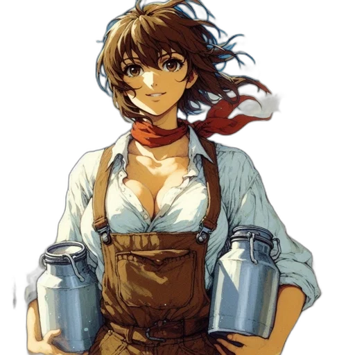 staff, dress, weapon, anime transparent PNG cut-out