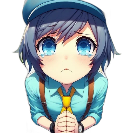 staff, hat, face, weapon transparent PNG cut-out