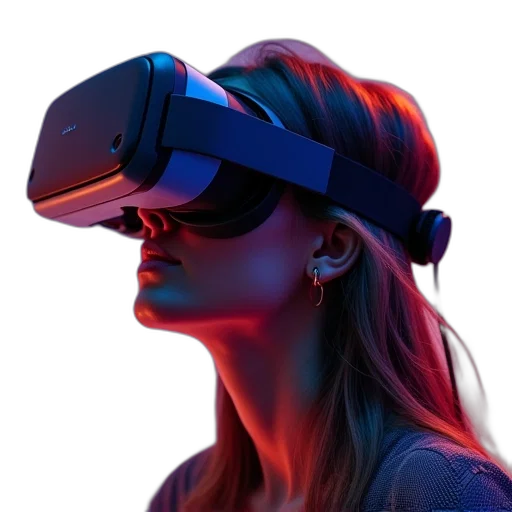 cyberpunk, 3d render, concept art, oculus transparent PNG cut-out