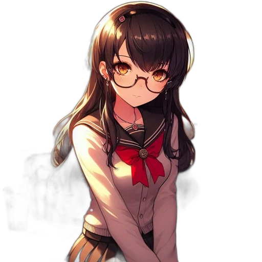 staff, dress, face, jacket transparent PNG cut-out