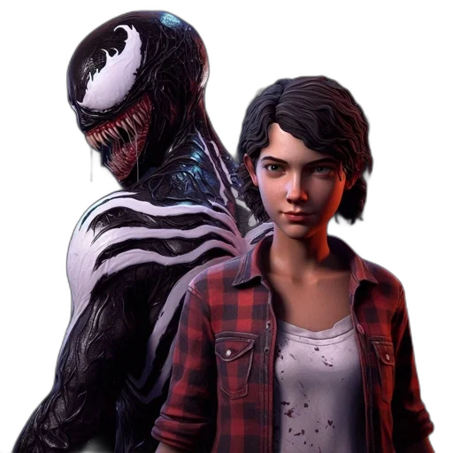 jacket, concept art, comic book art, 3d render transparent PNG cut-out